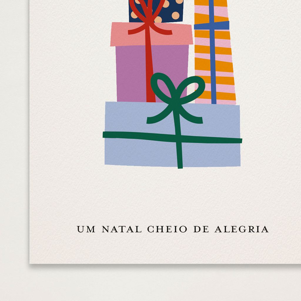 Cartão Um Natal Alegria