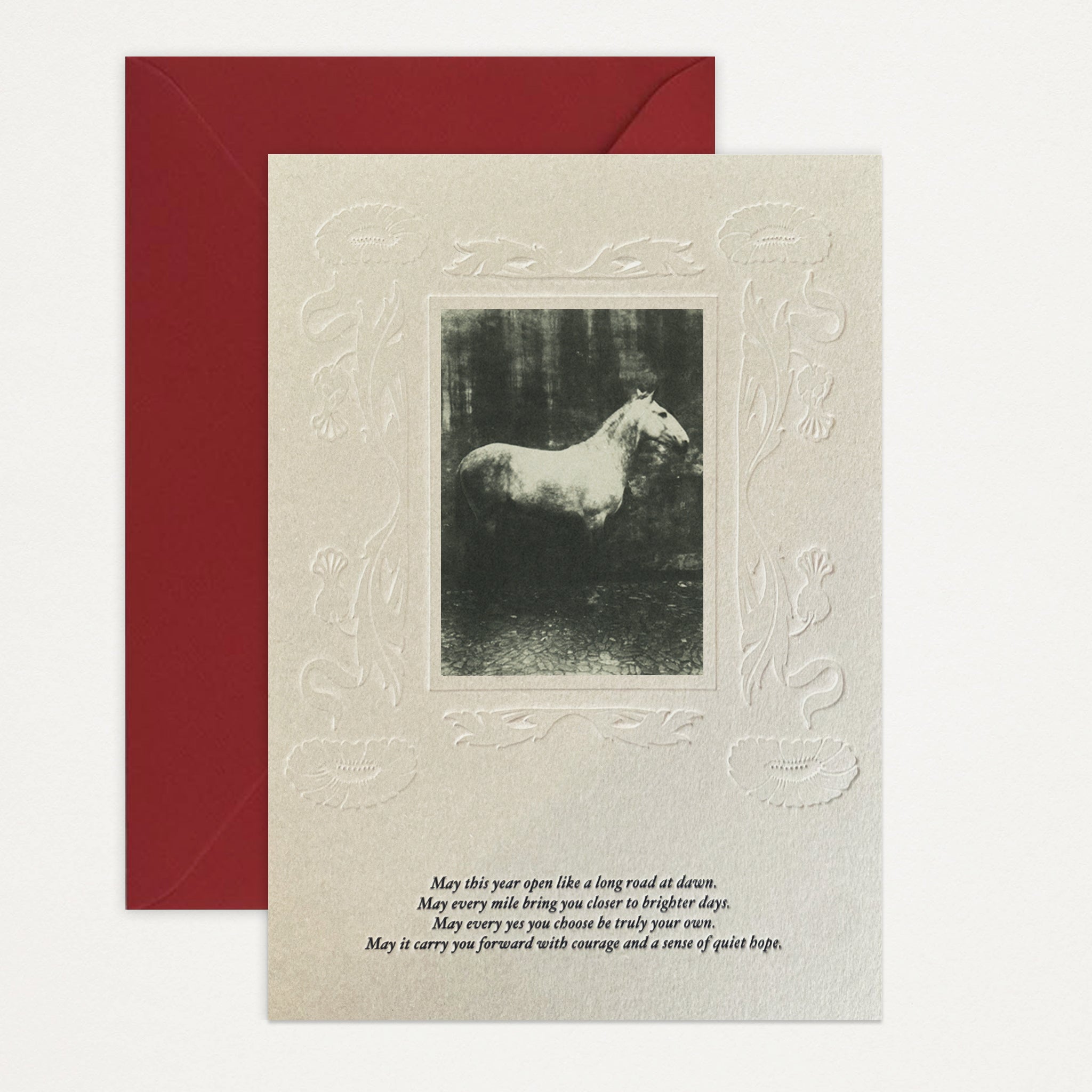 Cartão-Poema Year of the Horse