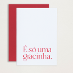 Conjunto de Cartões de Natal em letterpress (x4)