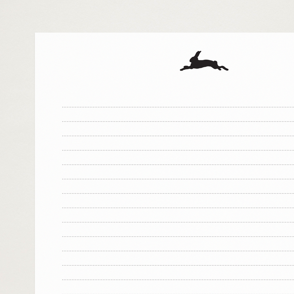 Papel de Carta Lebre