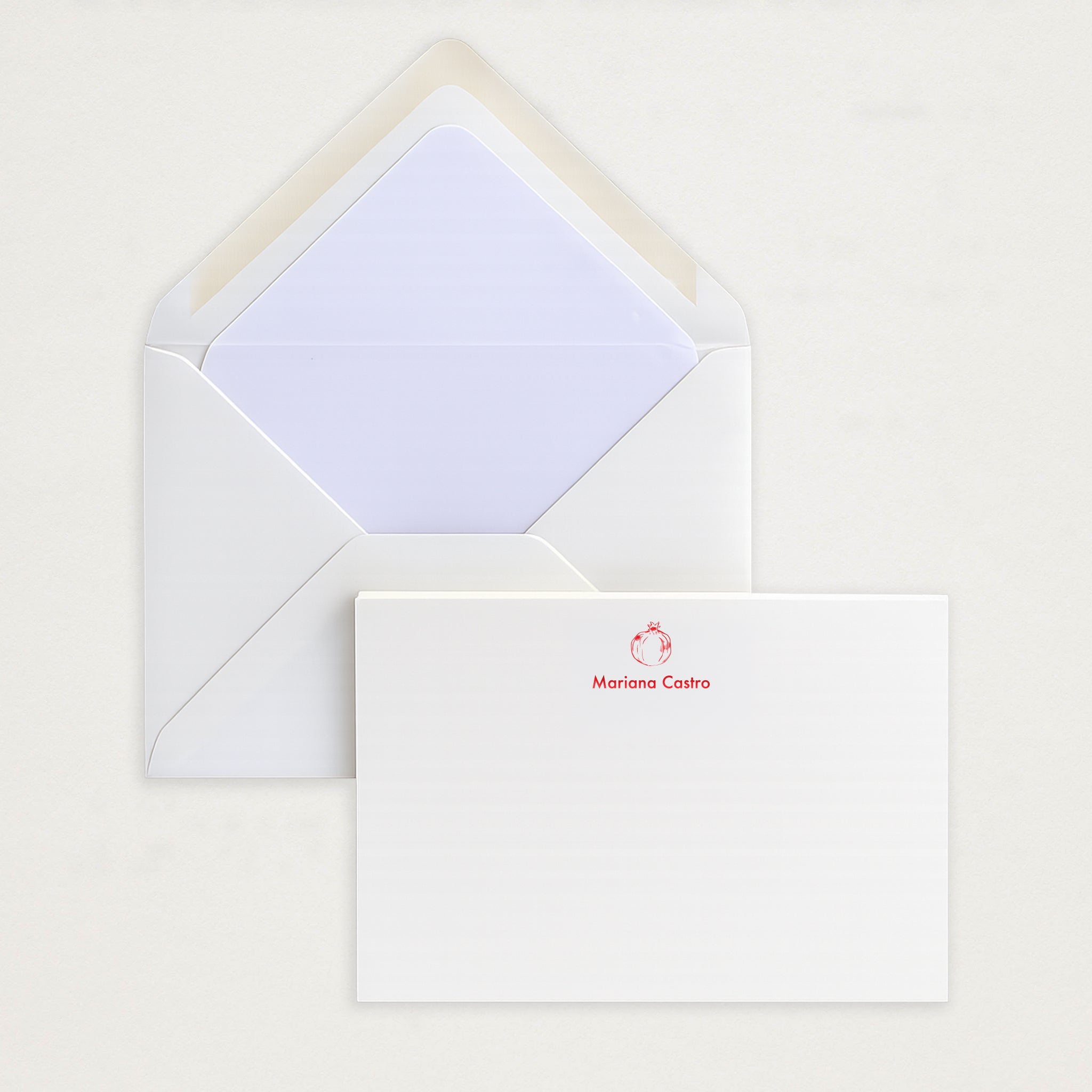 Cartões de Cumprimentos Personalizados em Letterpress