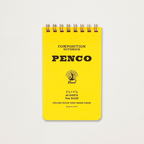 Bloco de Notas vertical amarelo Penco