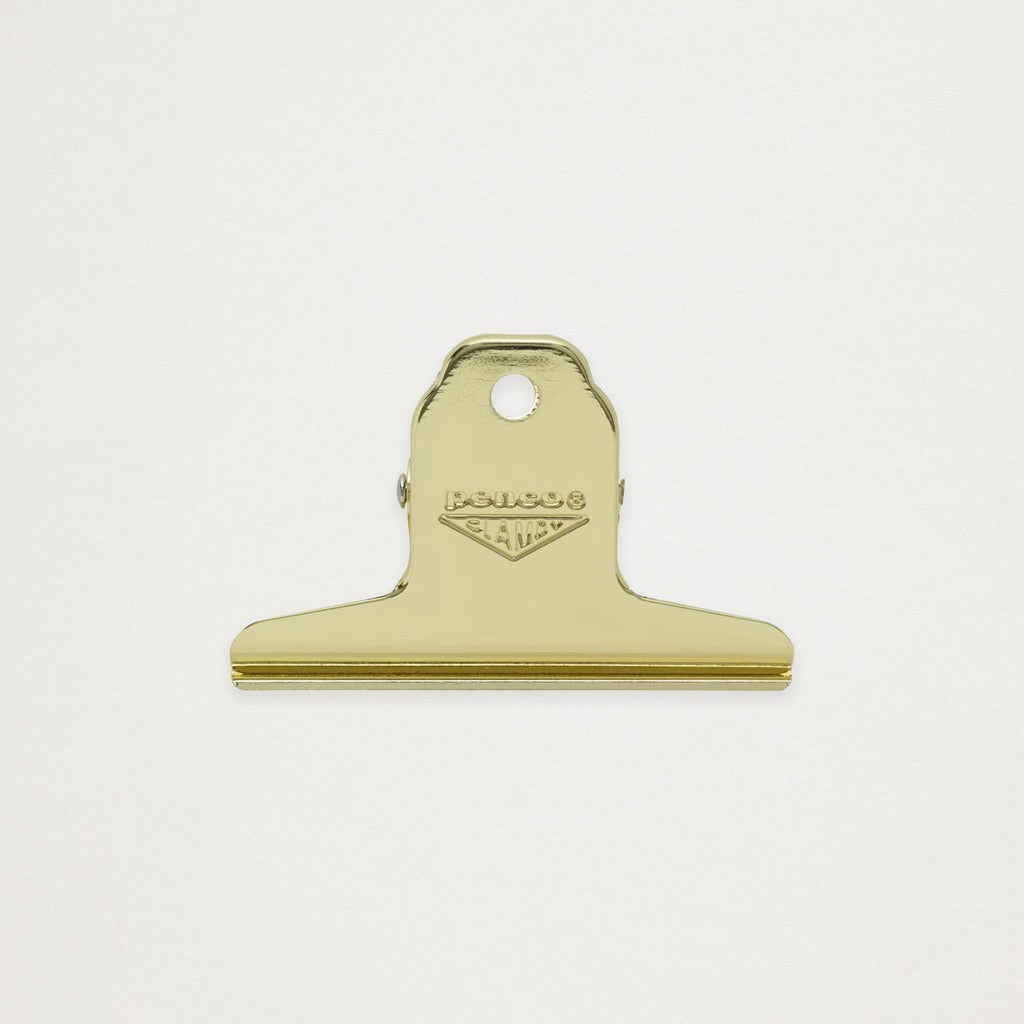 Clampy Clip • Clip Metálico Dourado S