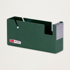 Dispensador de fita-cola grande em verde escuro