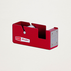 Dispensador de fita-cola pequeno em vermelho