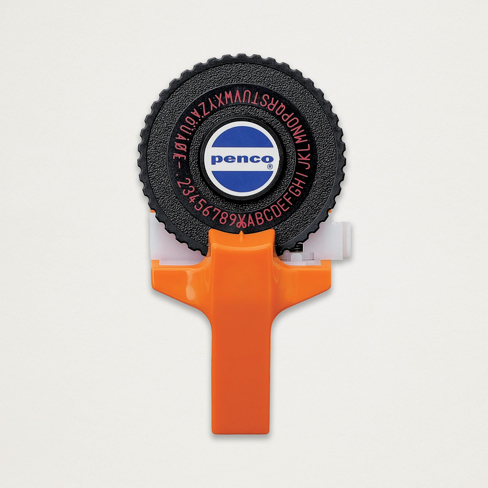 Rotuladora cor de laranja