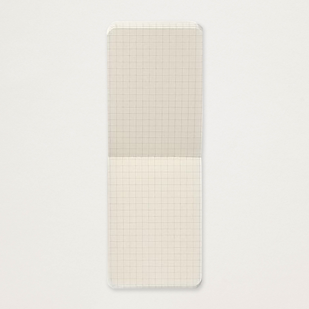 Bloco de Notas vertical azul escuro A7