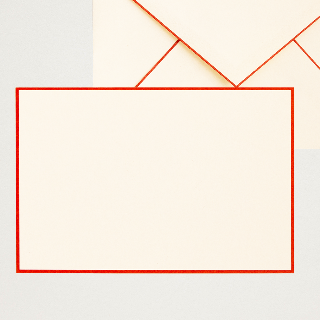 Conjunto de correspondência risca vermelha