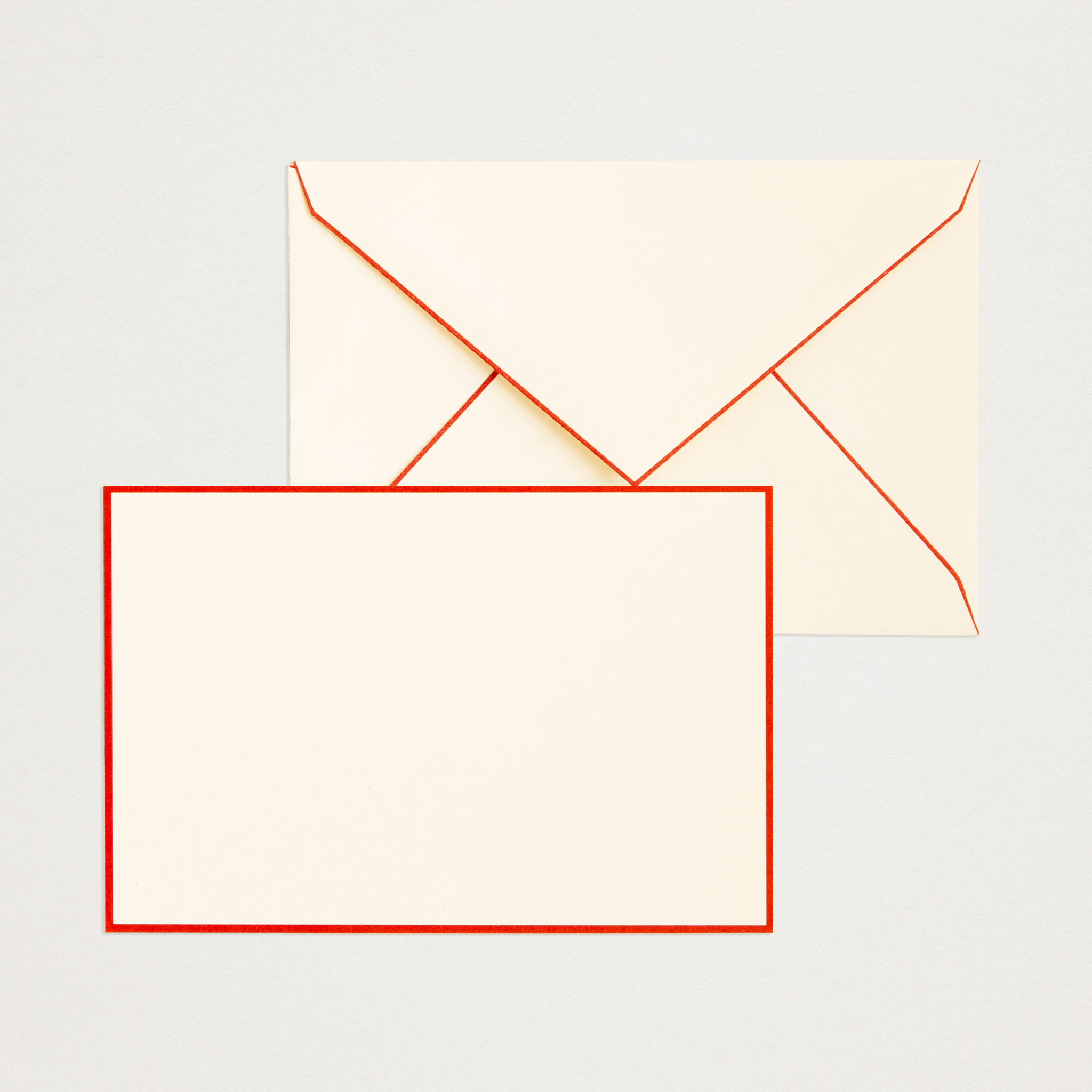 Conjunto de correspondência risca vermelha