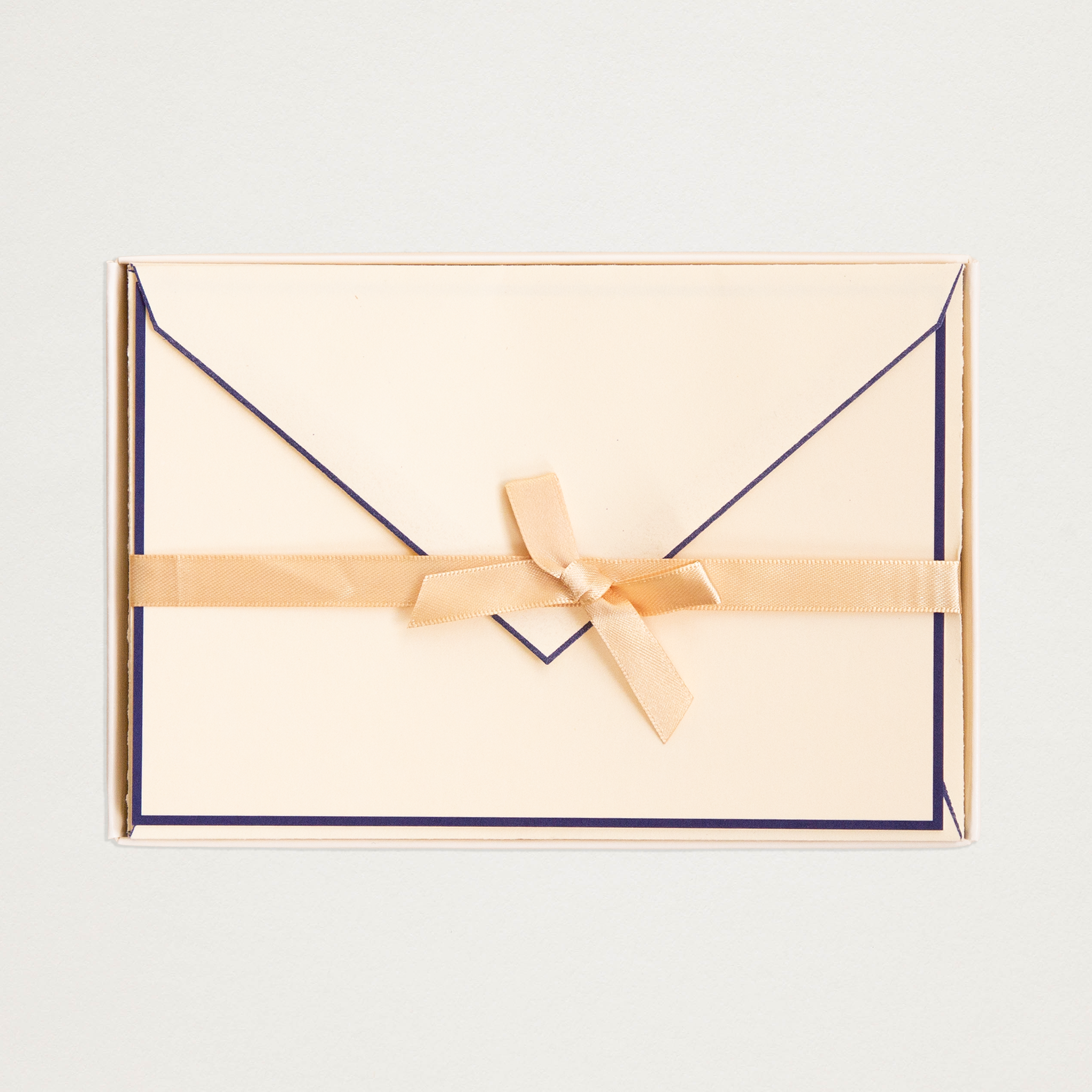 Conjunto de correspondência risca azul marinha