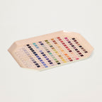 Tabuleiro de esmalte octogonal - Nomenclatura de Cores de Werner