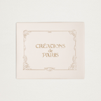 Papel de Carta Vergê beije