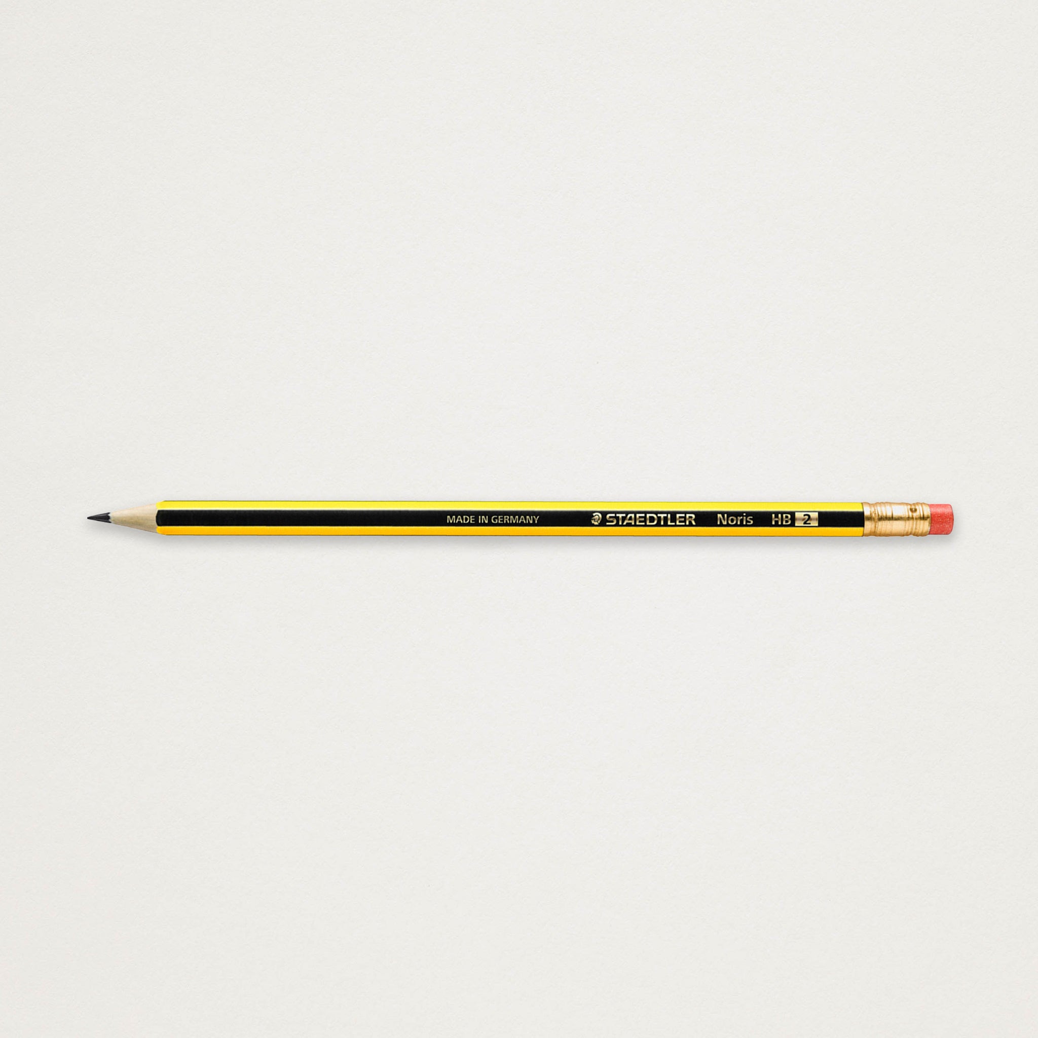 Lápis Noris nº 2 HB + borracha