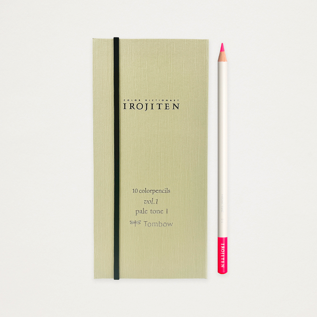 Lápis de Cor Tombow Irojiten Vol. 1 — Tons Suaves