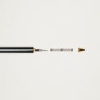 Gel pen with wooden barrel