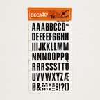 Decadry Alfabeto sem serifa