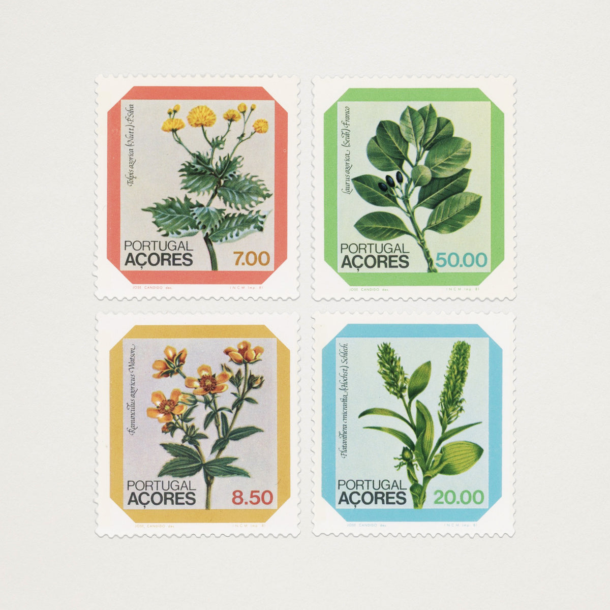 Selos Vintage · Flores dos Açores (1981)
