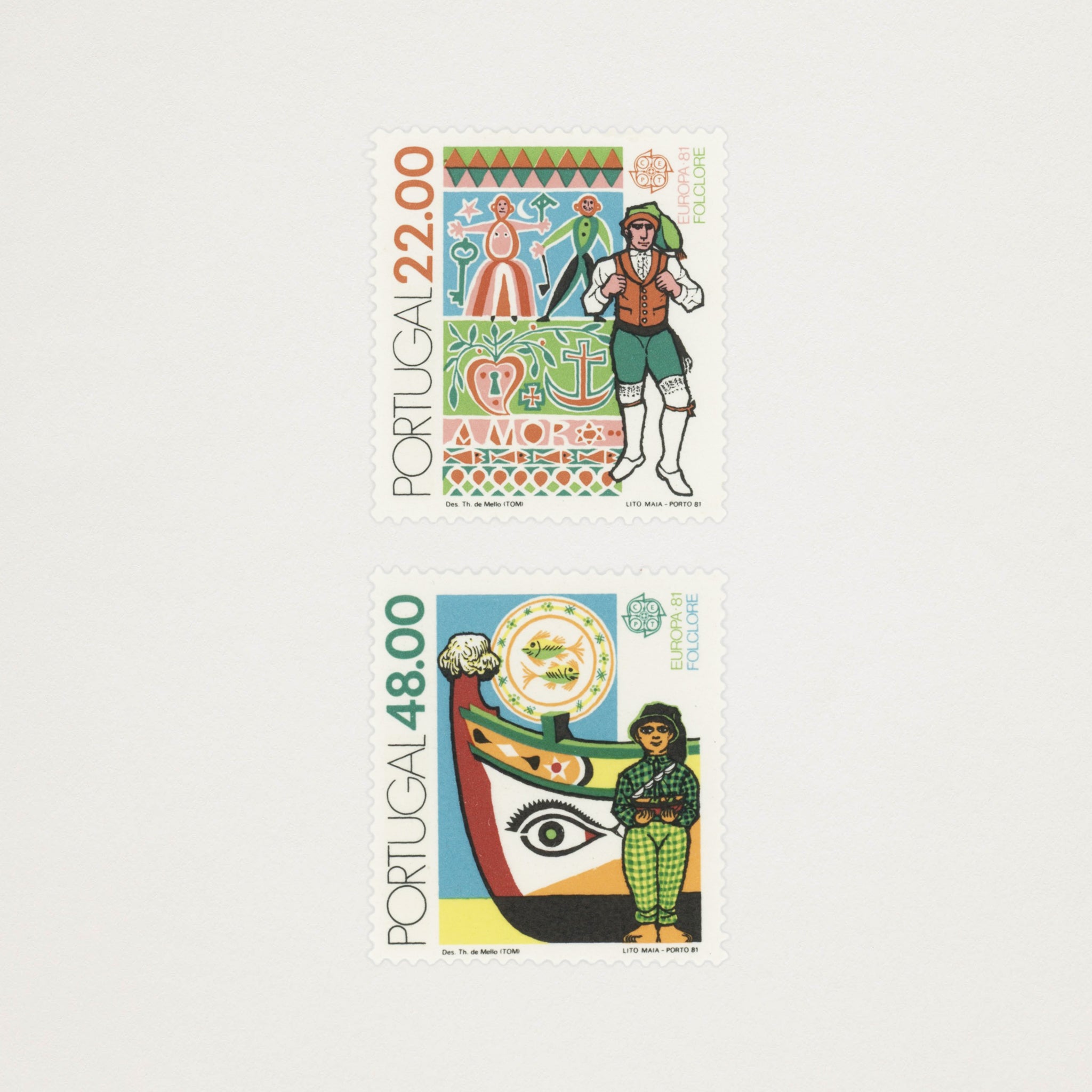 Selos Vintage · Europa CEPT · Folclore (1981)