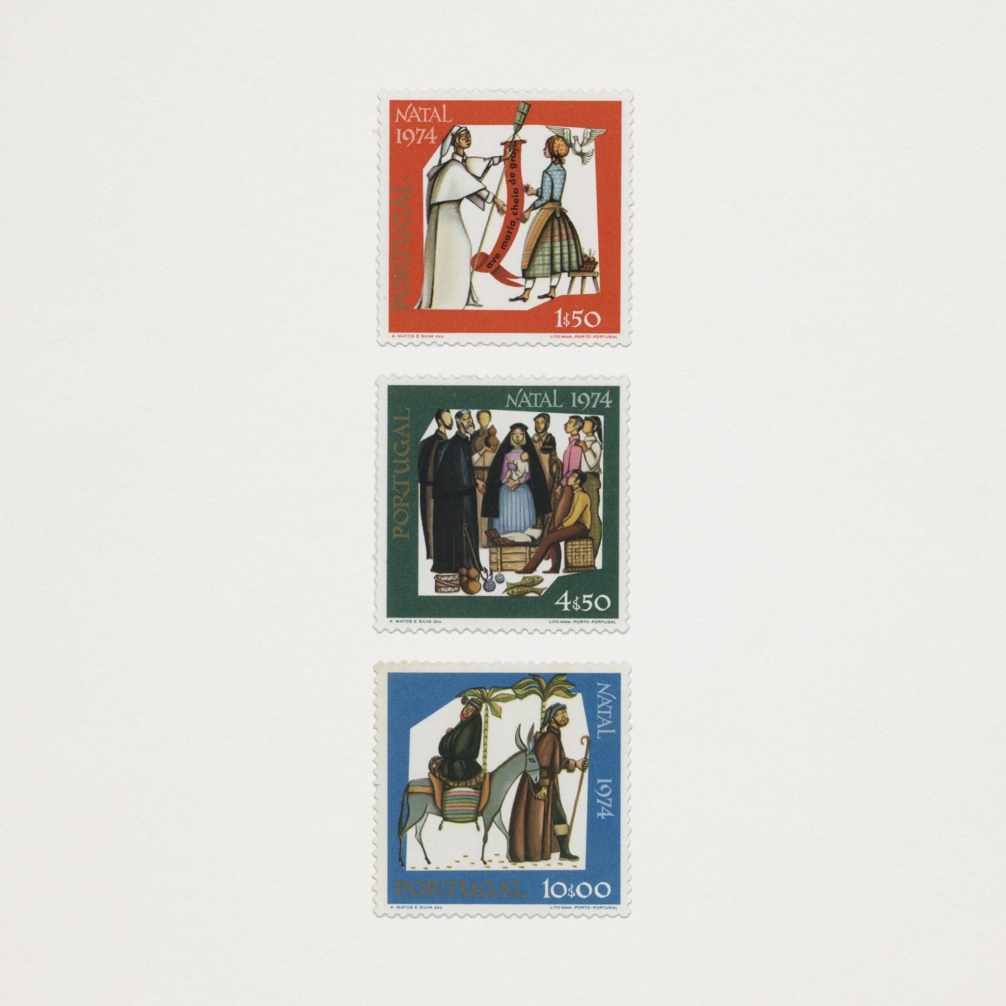 Selos Vintage · Natal (1974)