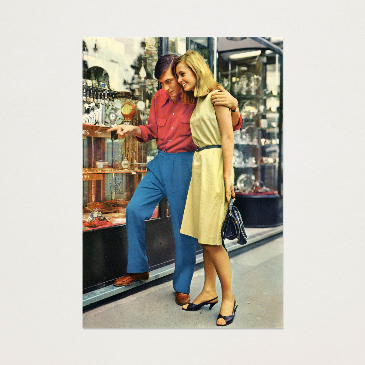 Postais vintage casais • Anos 70