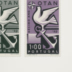 Selos Vintage · 10.º Aniversário da NATO (1959)