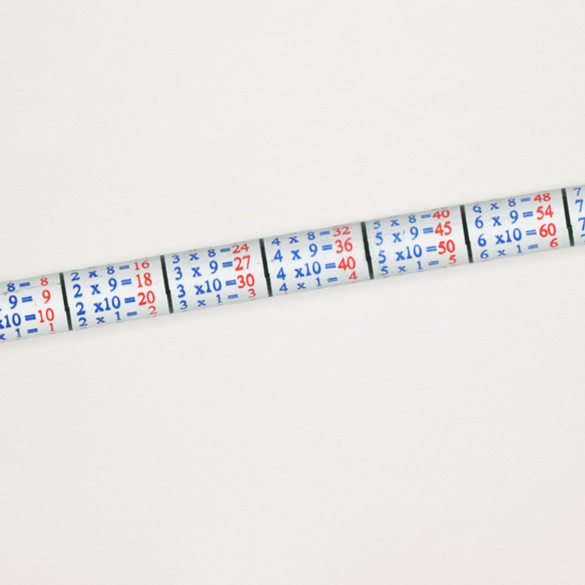 Lápis Tabuada  HB2 com borracha